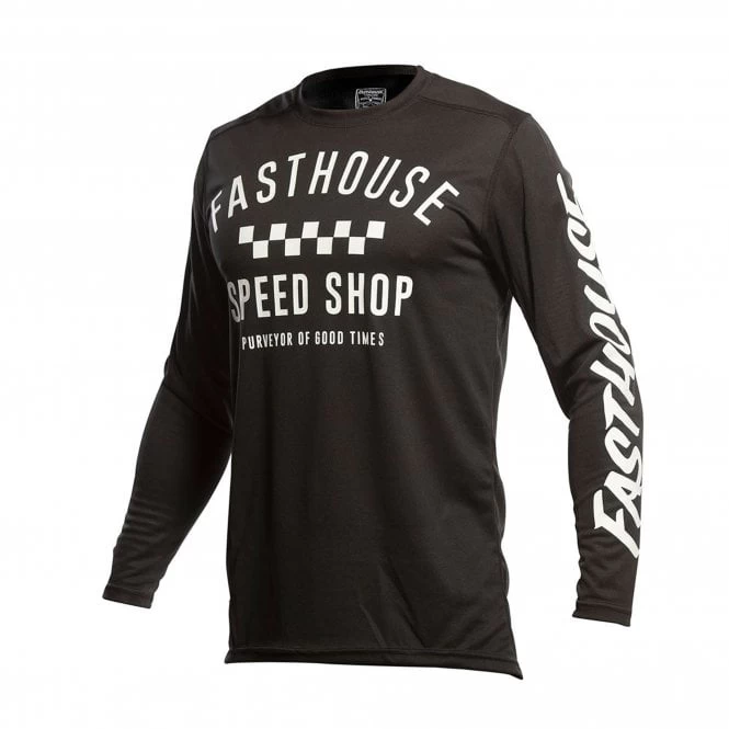 FASTHOUSE Youth Carbon Jersey Black 3 FASTHOUSE Youth Carbon Jersey Black