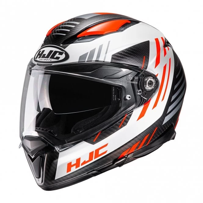 HJC F70 Carbon Kesta Orange MC6HSF 3 HJC F70 Carbon Kesta Orange MC6HSF