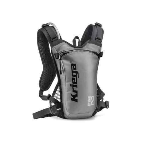Hydro-2 Hydration Pack- Grey -Biker Pro Shop kriega hydro 2 hydration pack grey p8076 36681 medium