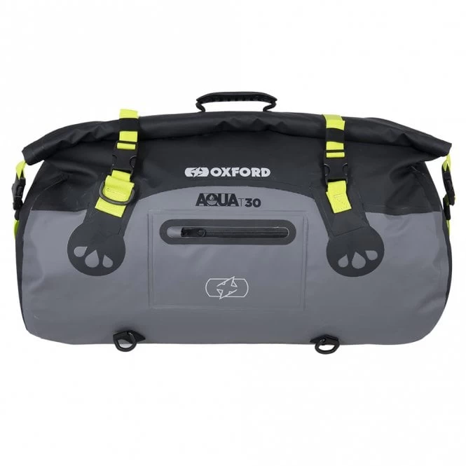 Oxford Aqua T-30 Roll Bag - Black/Grey/Fluo 3 Oxford Aqua T-30 Roll Bag - Black/Grey/Fluo