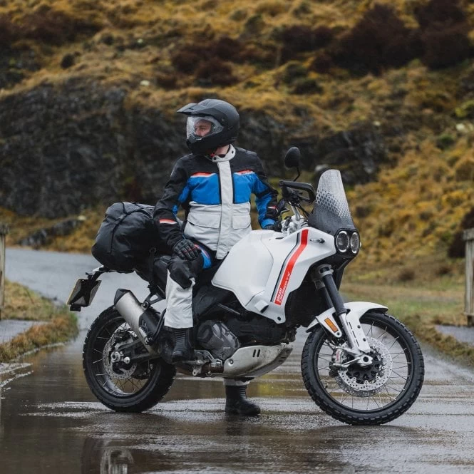 Oxford Mondial 2.0 MS Jkt Gry/Blu/Red 6 Oxford Mondial 2.0 MS Jkt Gry/Blu/Red - Image 4