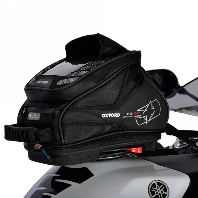 Oxford Q4R Tank Bag - Black 3 Oxford Q4R Tank Bag - Black