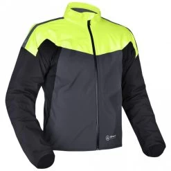 Oxford Rainseal Pro Mens Jacket Grey/Black/Fluo