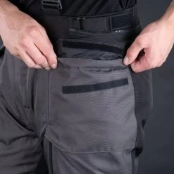 Oxford Rockland MS Pant Charcoal/Blk/Red Regular -Biker Pro Shop oxford rockland ms pant charcoal blk red regular p8399 37428 medium