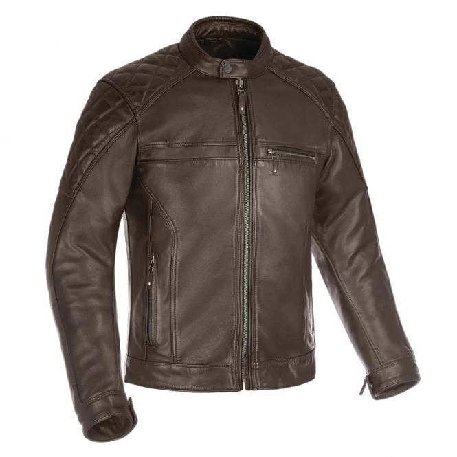 Oxford Route 73 2.0 Leather Jacket Brown 3 Oxford Route 73 2.0 Leather Jacket Brown