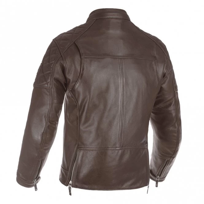 Oxford Route 73 2.0 Leather Jacket Brown 4 Oxford Route 73 2.0 Leather Jacket Brown - Image 2