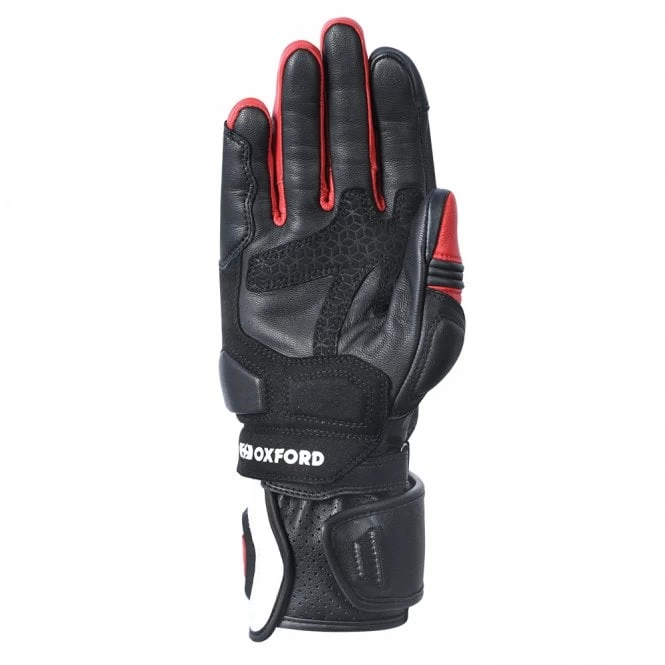 Oxford RP-2R Mens Race Glove White/Black/Red 4 Oxford RP-2R Mens Race Glove White/Black/Red - Image 2