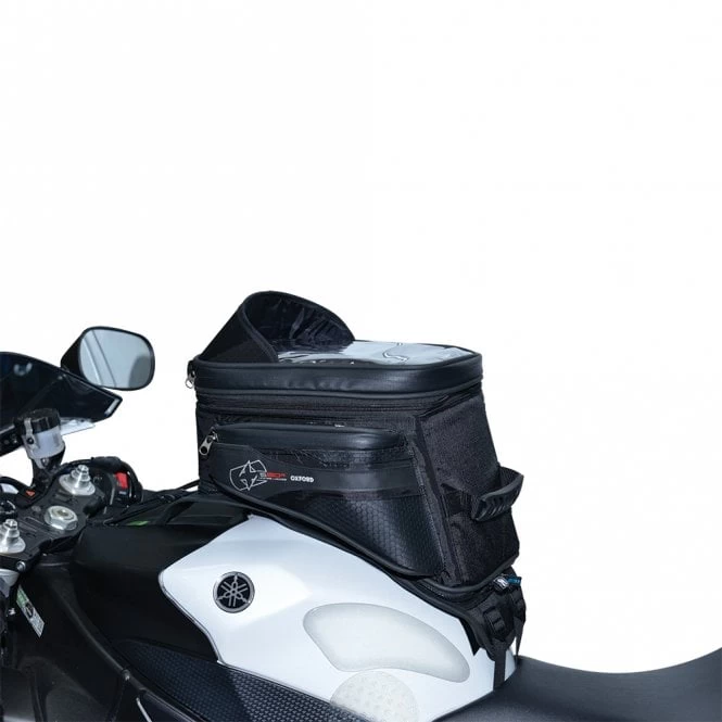 Oxford S20R Adventure Strap On Tank Bag - Black 3 Oxford S20R Adventure Strap On Tank Bag - Black