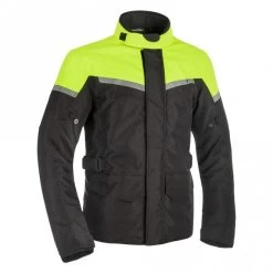 Oxford Spartan Long WP MS Jacket Black/Fluo