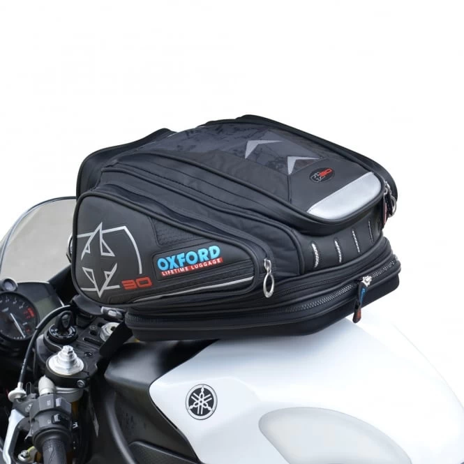 Oxford X30 QR TANK BAG - Black 3 Oxford X30 QR TANK BAG - Black