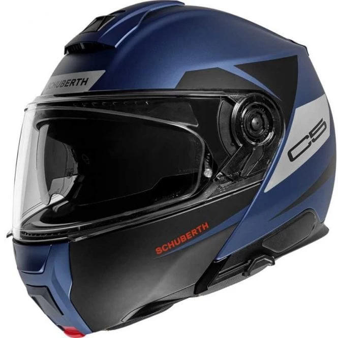 Schuberth C5 Eclipse Metallic Blue Matt 3 Schuberth C5 Eclipse Metallic Blue Matt