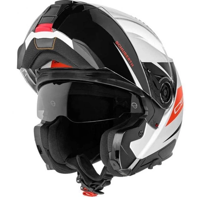 Schuberth C5 Eclipse Red Gloss 4 Schuberth C5 Eclipse Red Gloss - Image 2